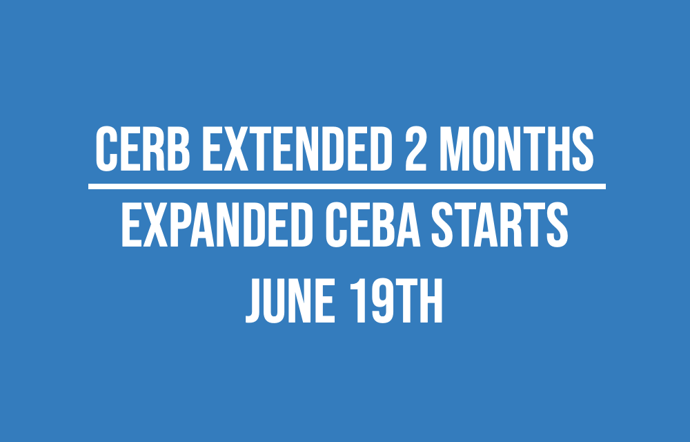 CERB Extended | Business Owners who did not qualify previously – expanded CEBA starts June 19th